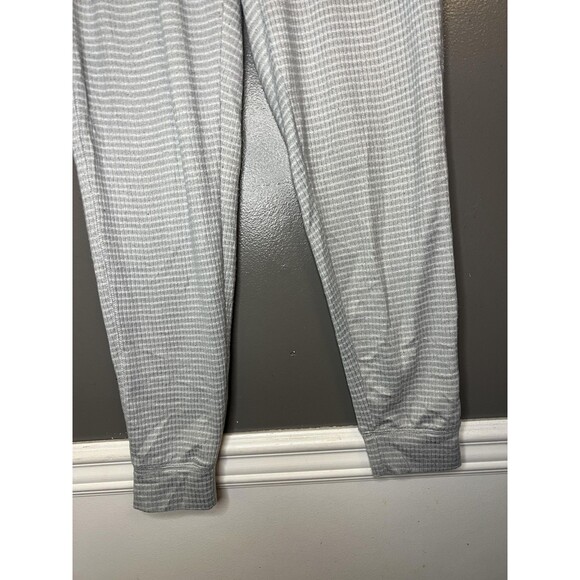 Danskin Pants Womens Medium Gray Joggers Waffle Knit Drawstring 798137 - Picture 3 of 7